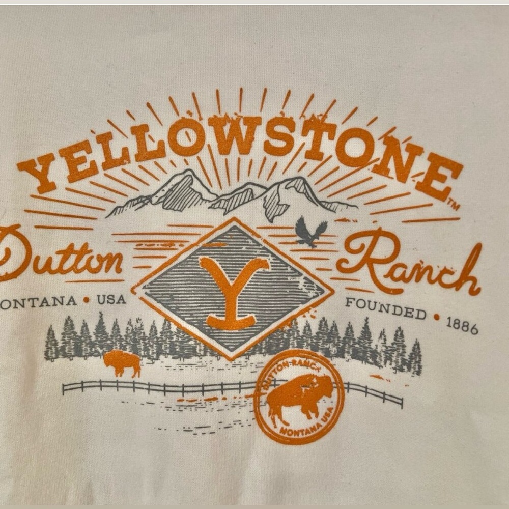 Yellowstone Dutton Ranch Hoodie, Size Large, NWT. - Picture 4 of 5